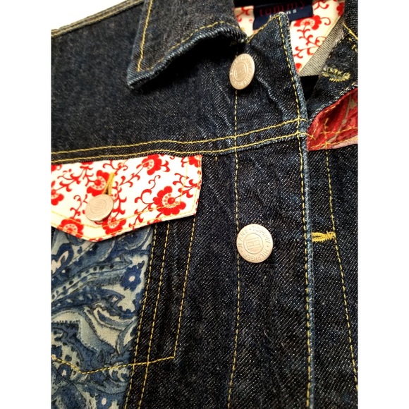 Vintage Y2K Tommy Hilfiger Denim Americana Vest - Picture 5 of 8